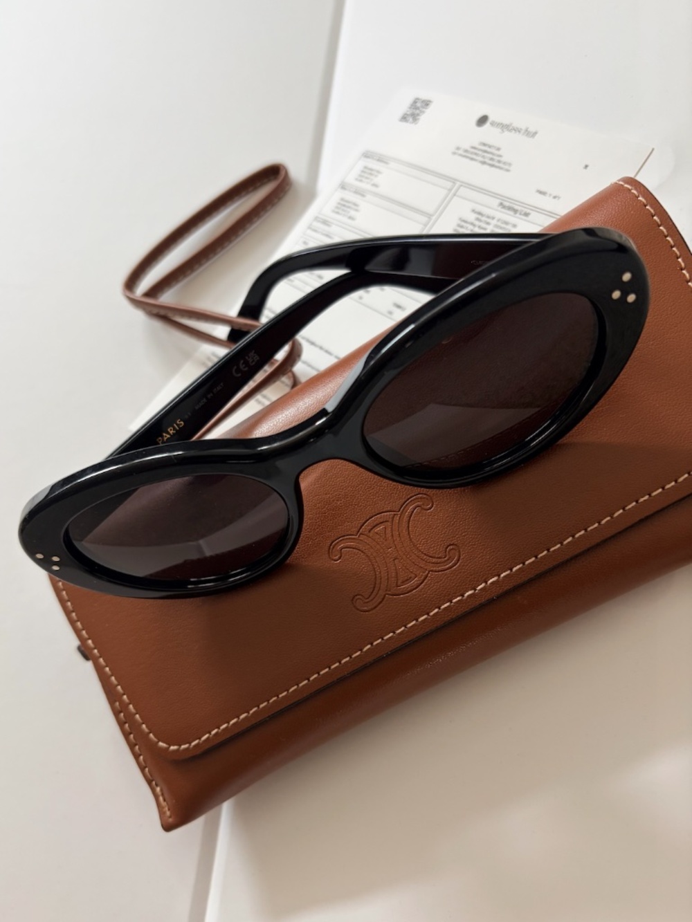 Celine 3 Dots Cat Eye Sunglasses